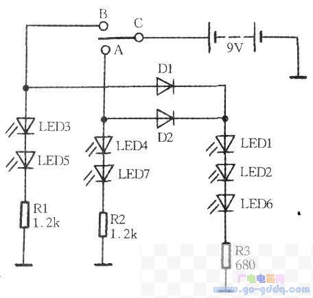 简单易制的磁体极性识别器